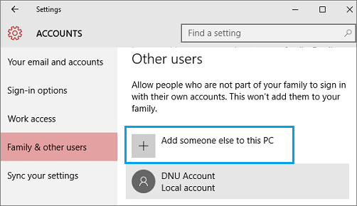crear nueva cuenta de usuario en windows 10 para arreglar perfil de usuario corrupto