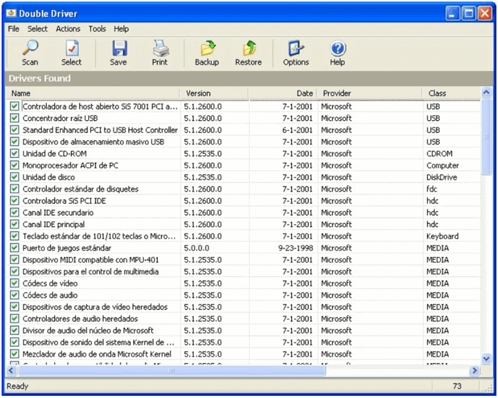 doble driver - top 2 driver backup sotware