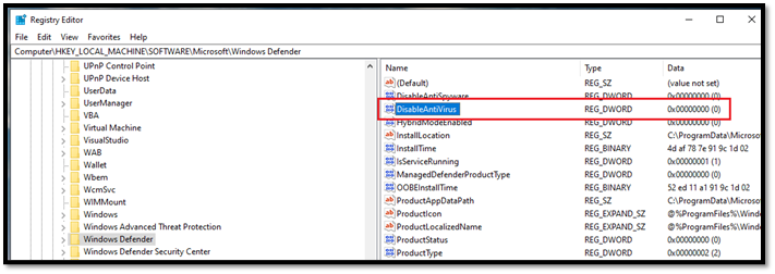 buscar desactivarantivirus