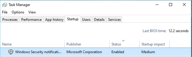 ejecutar el administrador de tareas