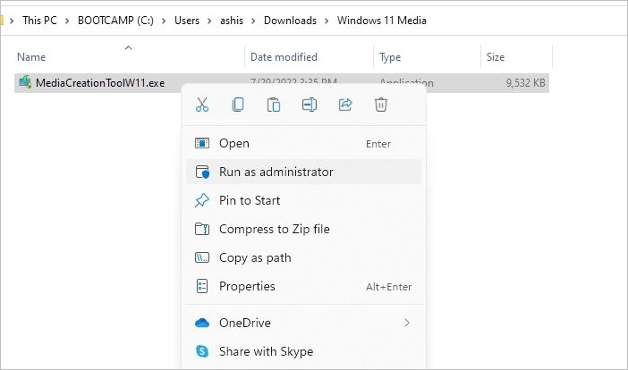 ejecutar la herramienta windows media certain