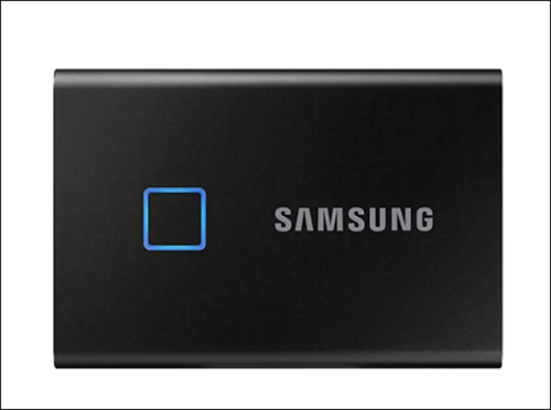 samsung t7 touch ssd portátil