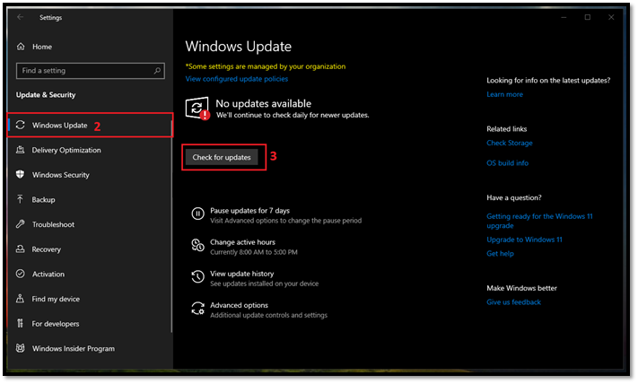 actualiza el sistema operativo