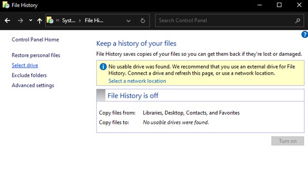 pulsa seleccionar unidad