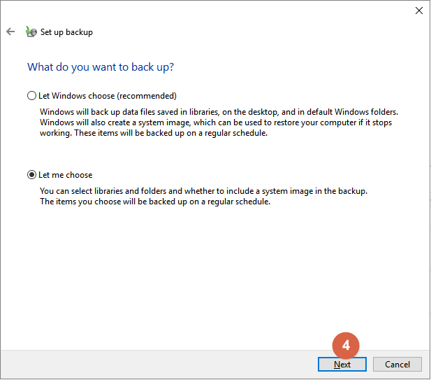 ¿Qué quieres respaldar?