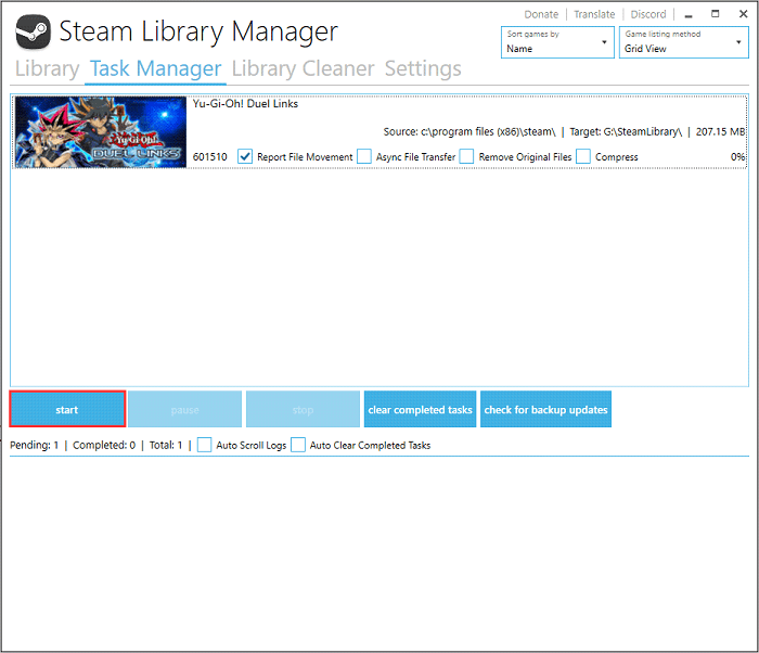 mover biblioteca de Steam