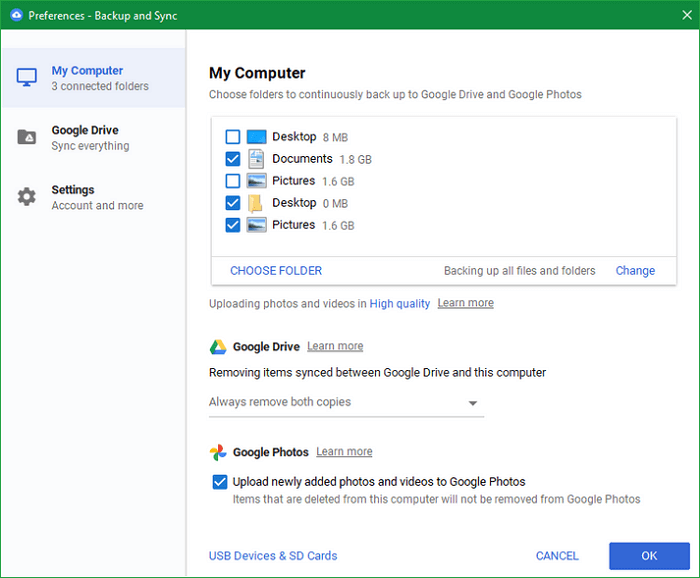Registrarse en Google Drive