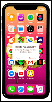 cómo arreglar la calidad de la cámara de snapchat - reinstalar Snapchat - 2