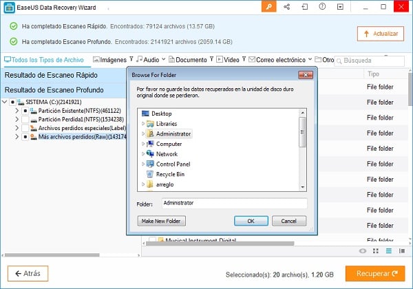 EaseUS Data Recovery Wizard - Preview Found Pictures or Files