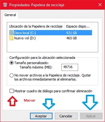 Destreza Efectivamente mensaje Windows 10 no pide confirmación al eliminar un archivo Solución!