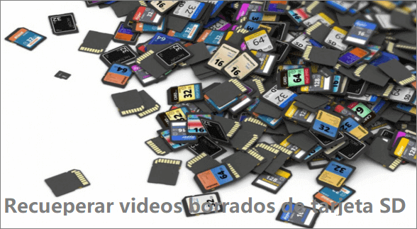 recuperar videos borrados de la tarjeta sd