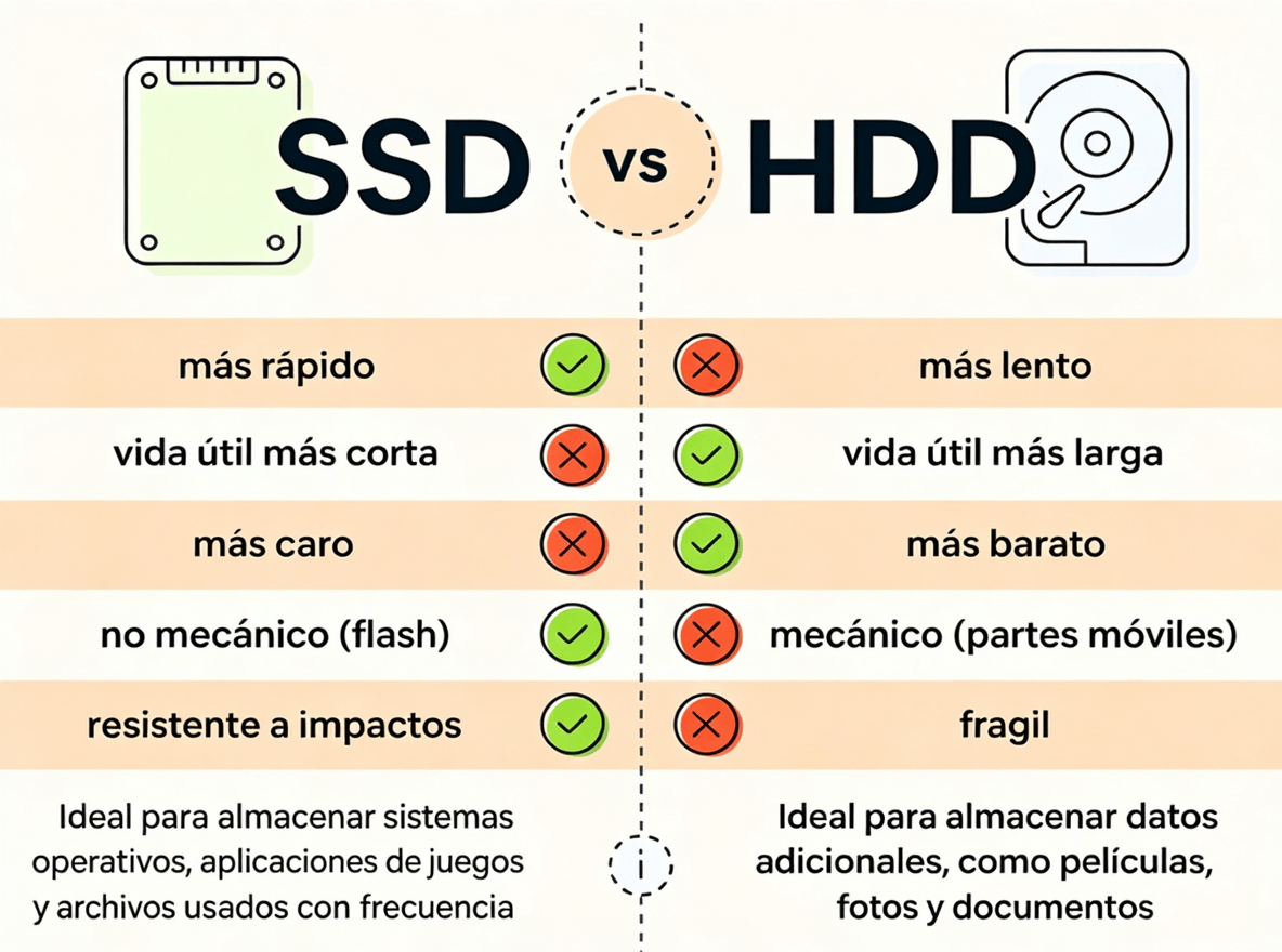 SSD vs HDD
