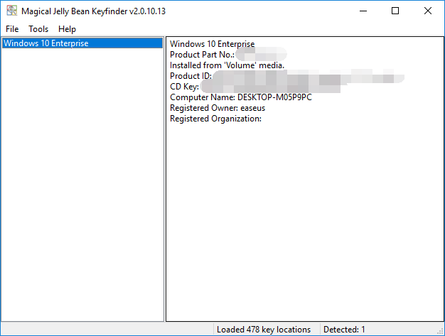 buscador de claves de producto