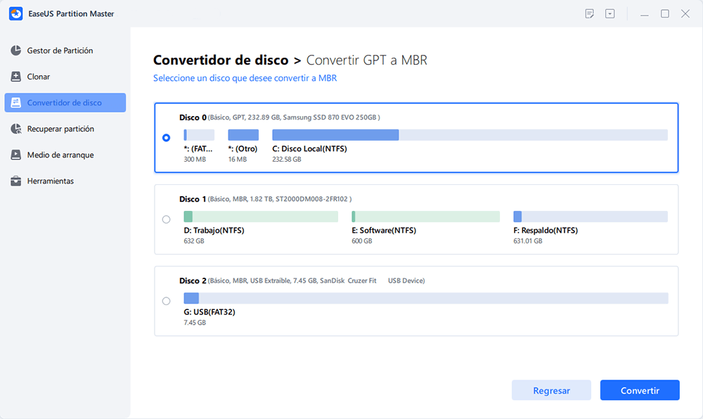 Reconstruir MBR.