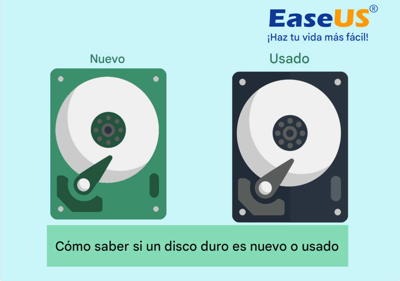 saber si el disco duro es nuevo o usado