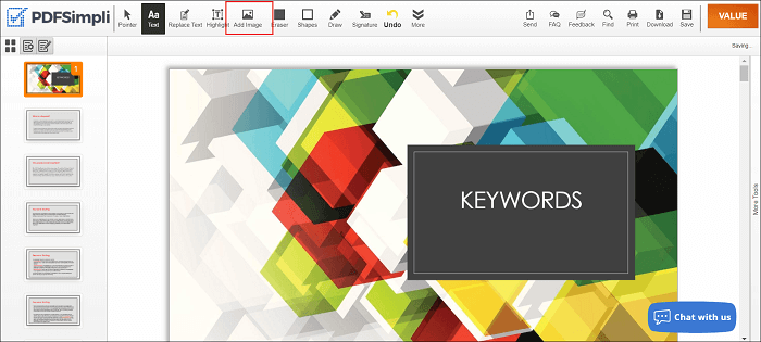 insertar imagen en pdf pdfsimpli
