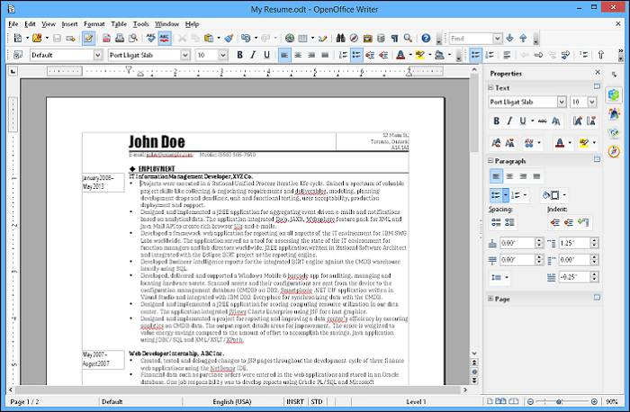 Apache openoffice draw, editor de pdf de código abierto