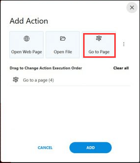 Enlace PDF a una página