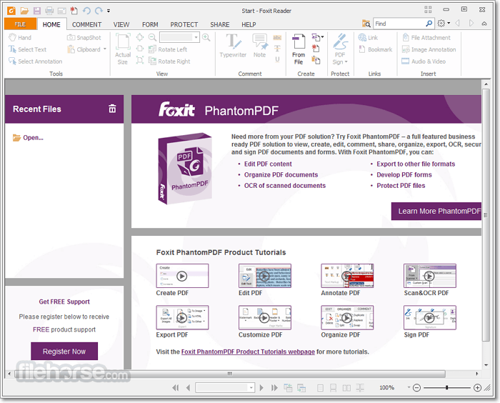 programa vista previa para windows con Foxit PDF Editor