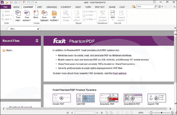 editor pdf con Foxit Phantom PDF
