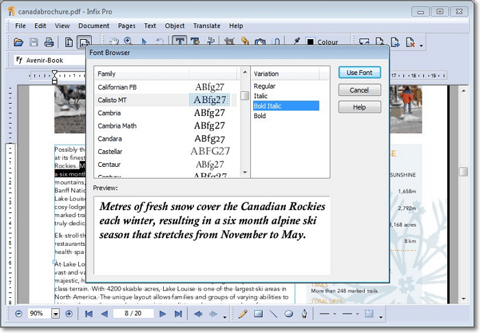 programa vista previa para windows con Infix PDF Editor