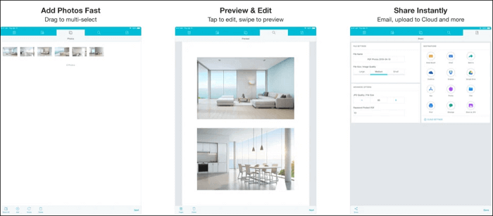 convertir foto a PDF para iOS con PDF Photo‪s‬