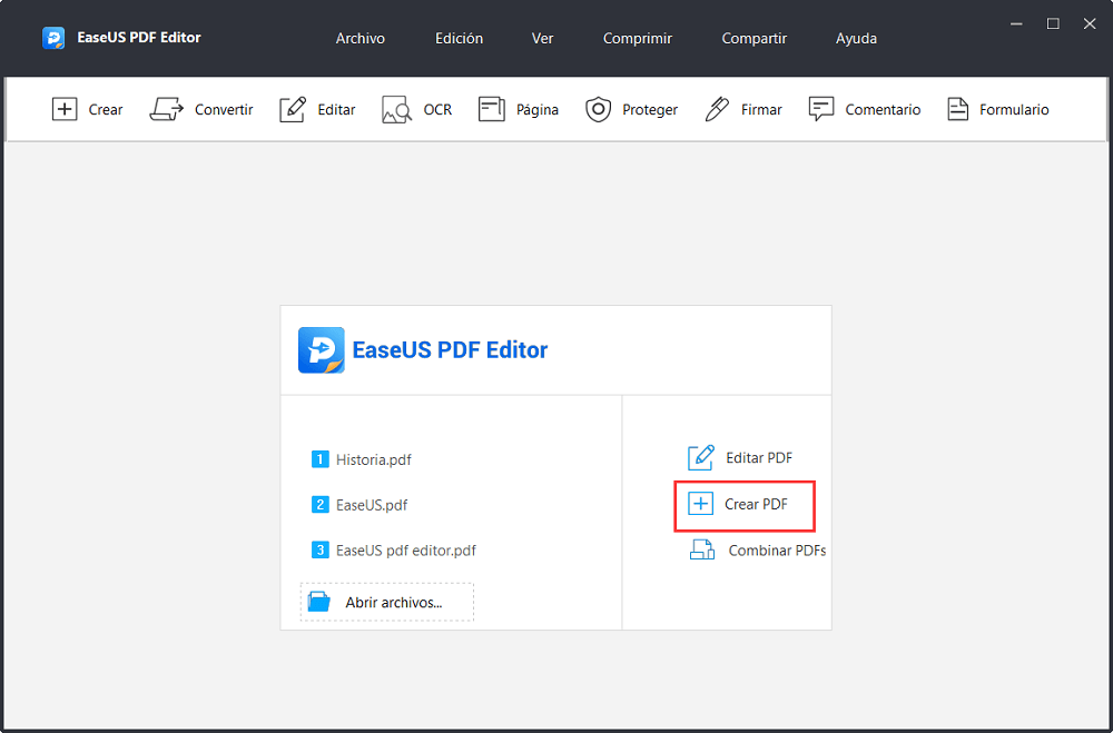 cómo copiar texto de un pdf escaneado easeus