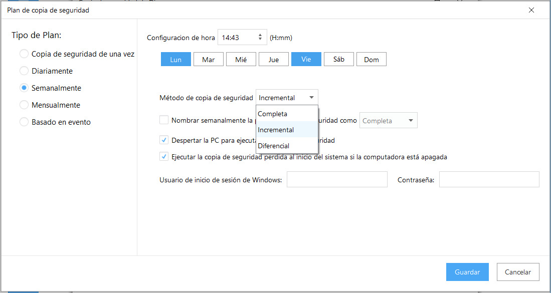 Mejor Programa Para Hacer Copia De Seguridad Incremental Diferencial En