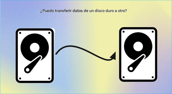 puedo pasar todos los datos de un disco a otro