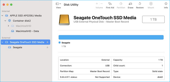 formatear unidades ntfs a apfs