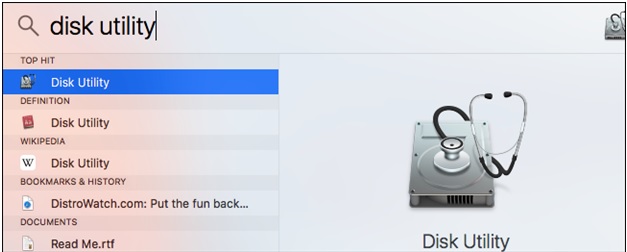 Utilidad de disco
