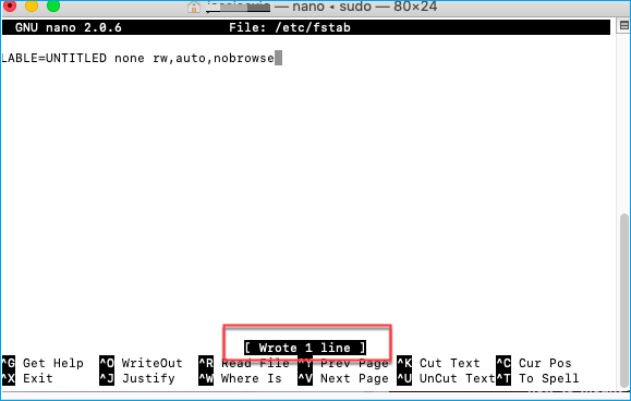 guardar el archivo editado