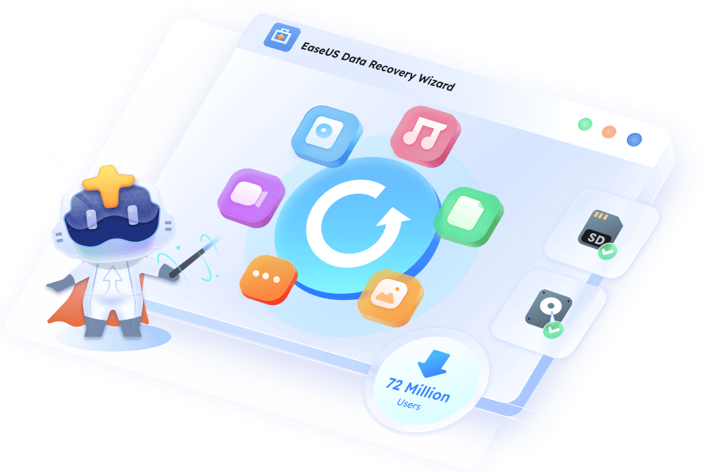 Asistente de recuperación de datos EaseUS